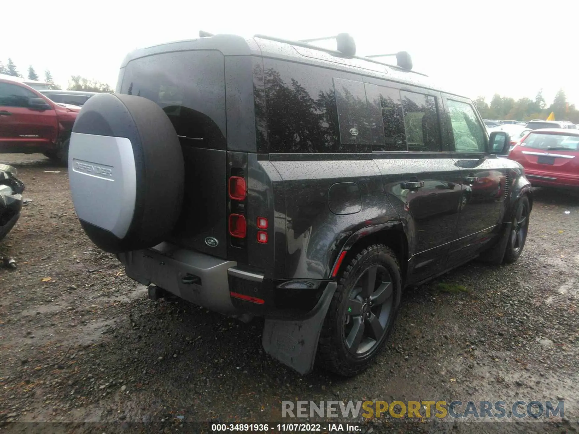 4 Photograph of a damaged car SALE37RU4N2088289 LAND ROVER DEFENDER 2022