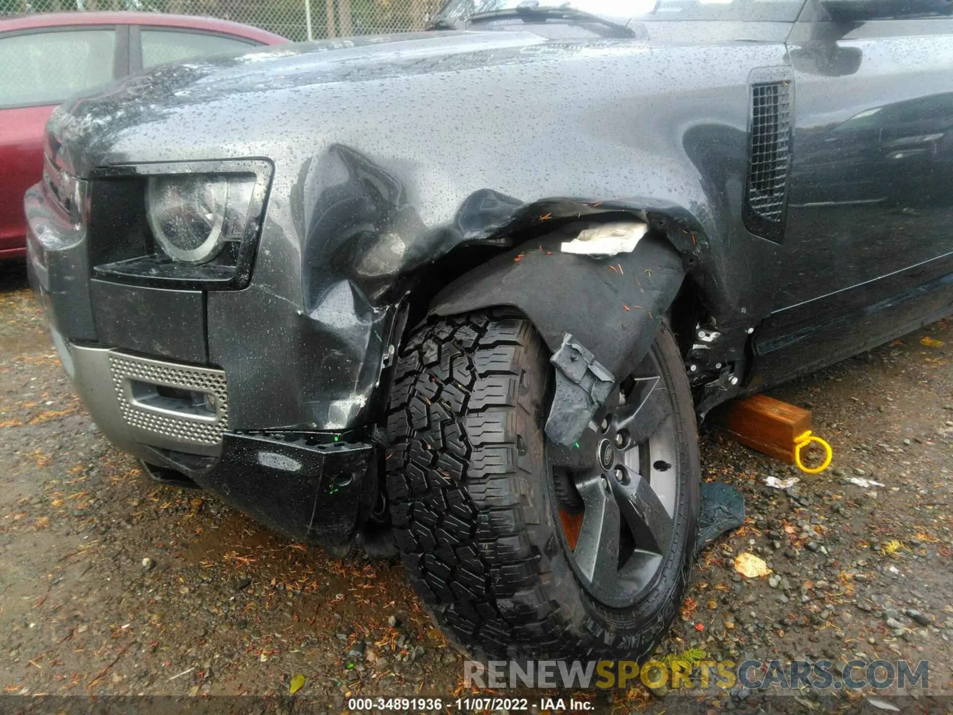 6 Photograph of a damaged car SALE37RU4N2088289 LAND ROVER DEFENDER 2022