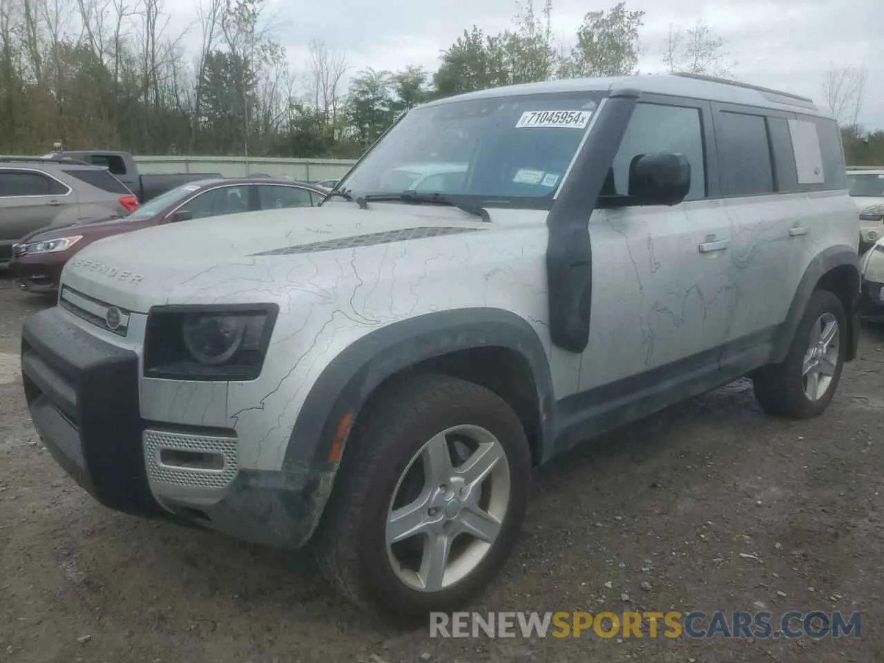 1 Photograph of a damaged car SALEP7RU0N2106968 LAND ROVER DEFENDER 2022