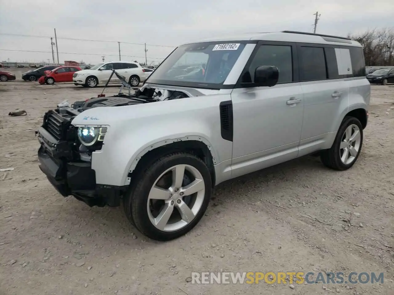 1 Photograph of a damaged car SALEW7RU2N2105551 LAND ROVER DEFENDER 2022