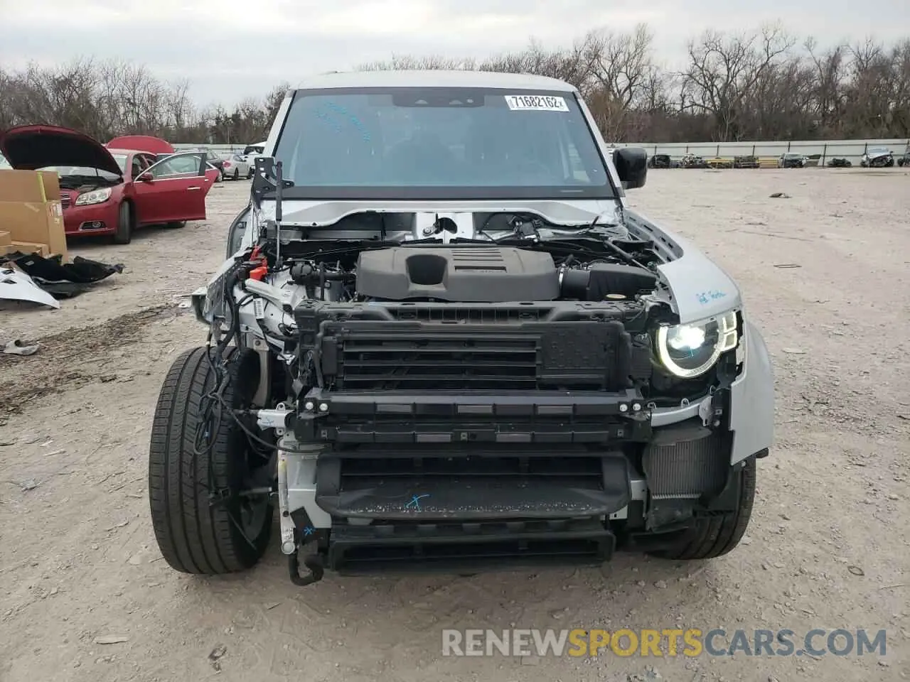 5 Photograph of a damaged car SALEW7RU2N2105551 LAND ROVER DEFENDER 2022