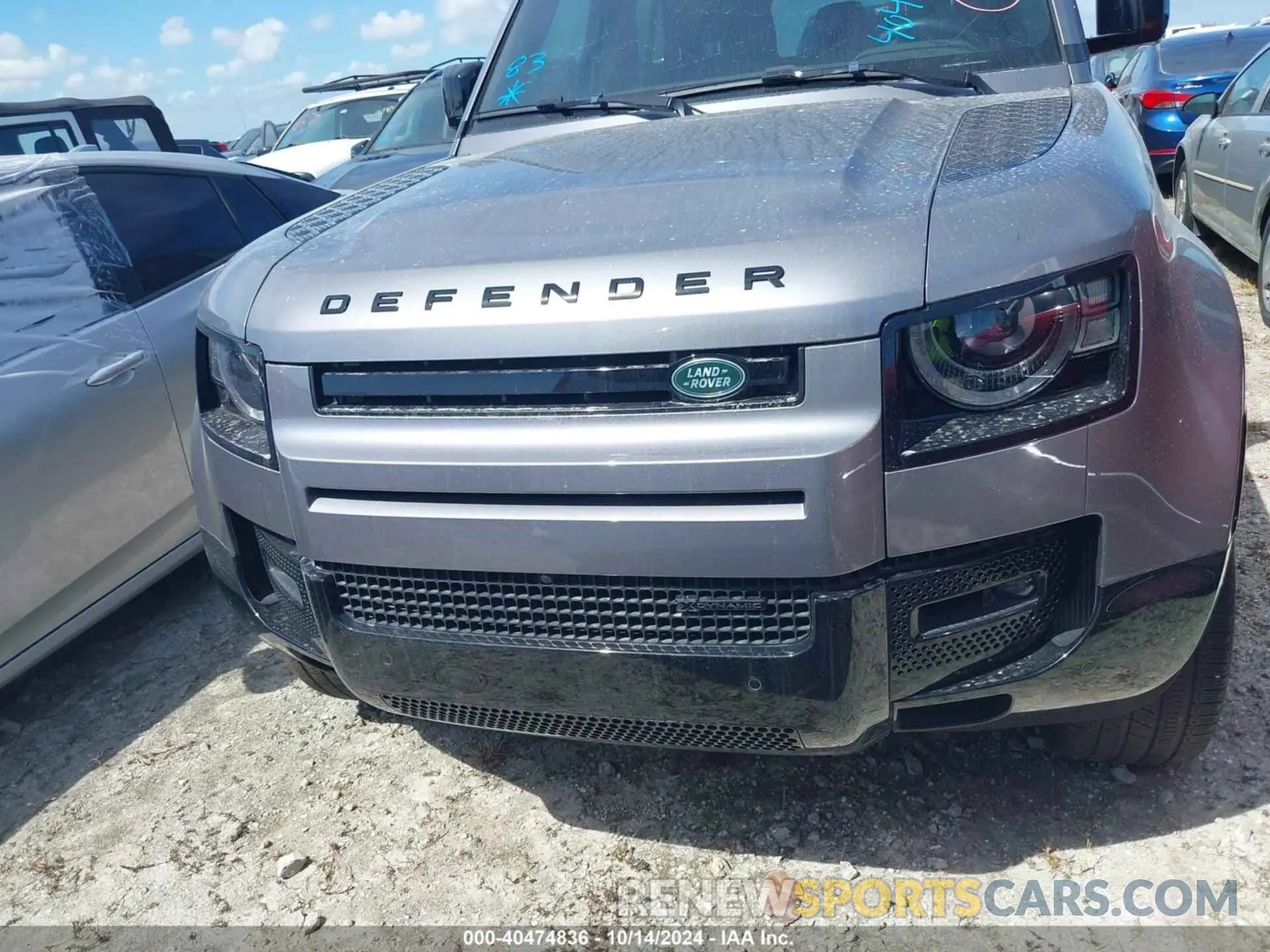 6 Photograph of a damaged car SALE27EU9P2128054 LAND ROVER DEFENDER 2023