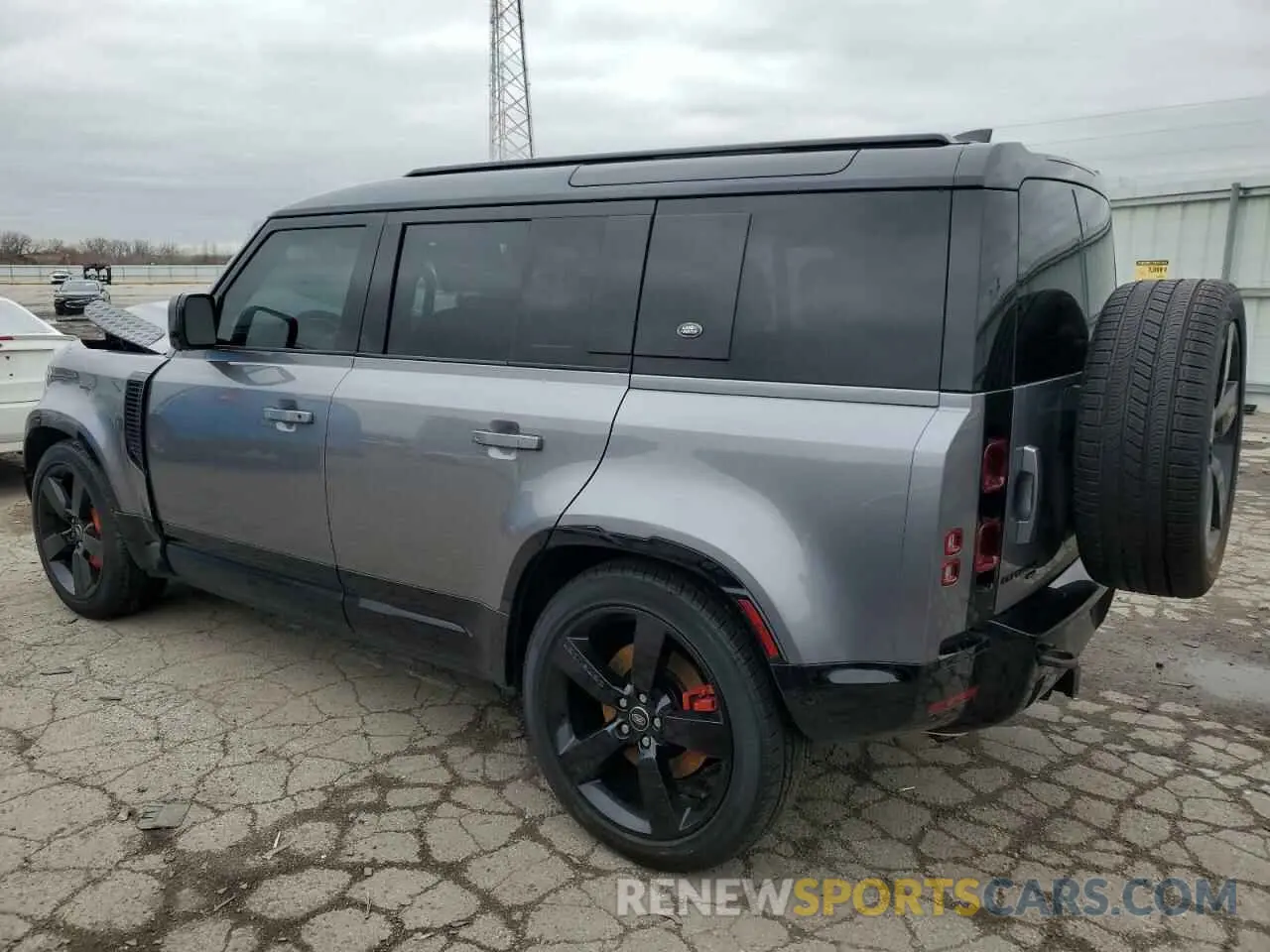 2 Photograph of a damaged car SALE2EEU2P2126733 LAND ROVER DEFENDER 2023