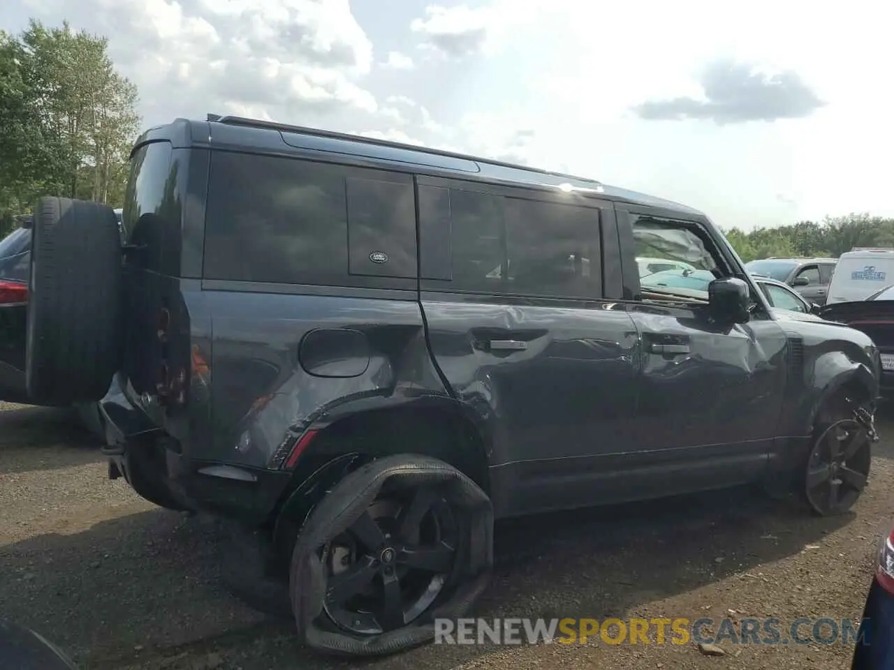 3 Photograph of a damaged car SALE2EEU3P2146845 LAND ROVER DEFENDER 2023