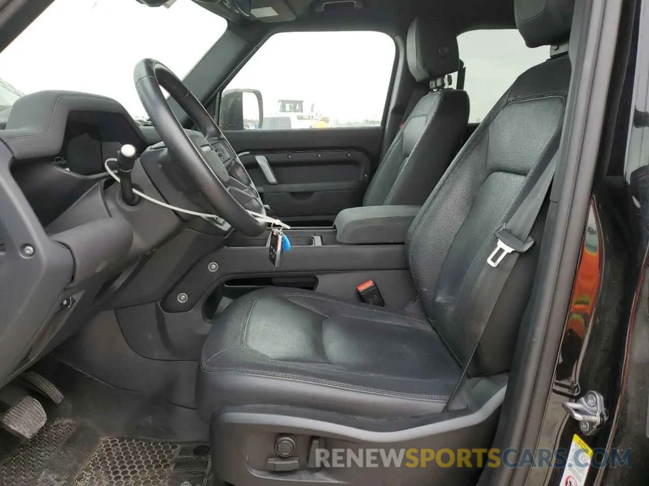 7 Фотография поврежденного автомобиля SALE2EEU9P2231950 LAND ROVER DEFENDER 2023