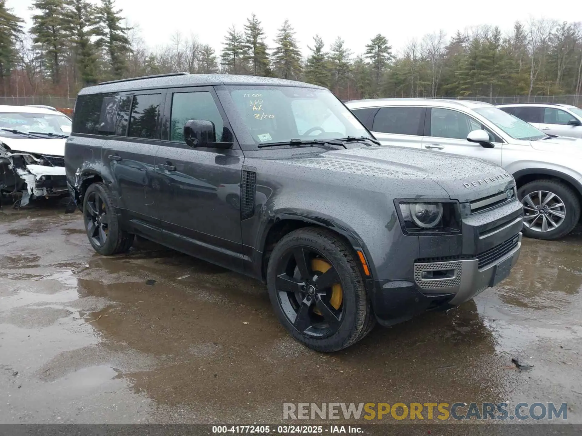 1 Фотография поврежденного автомобиля SALE2FEU3P2204717 LAND ROVER DEFENDER 2023