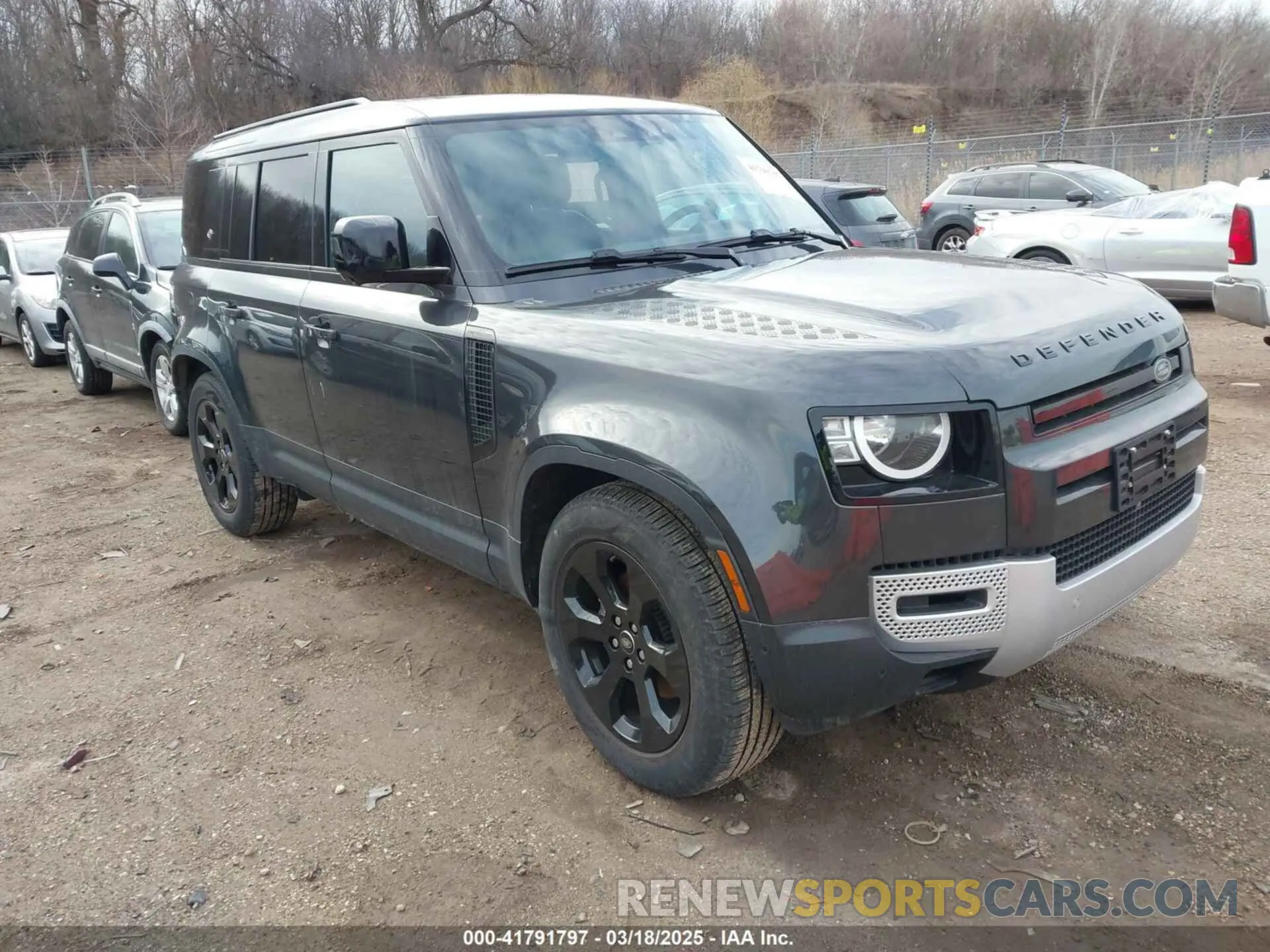 1 Photograph of a damaged car SALEJ7EX4P2239091 LAND ROVER DEFENDER 2023