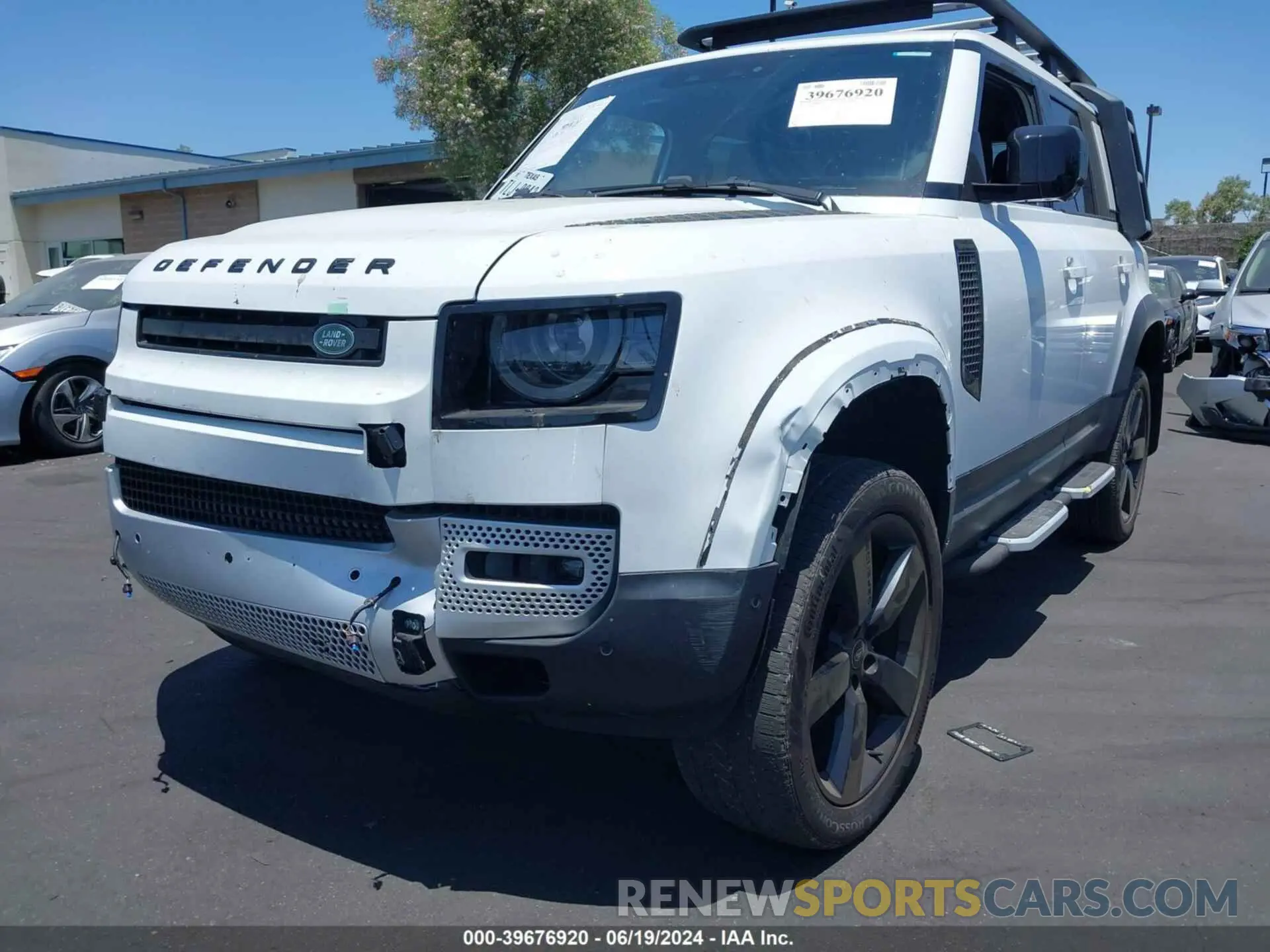6 Photograph of a damaged car SALEJ7EX6P2112892 LAND ROVER DEFENDER 2023