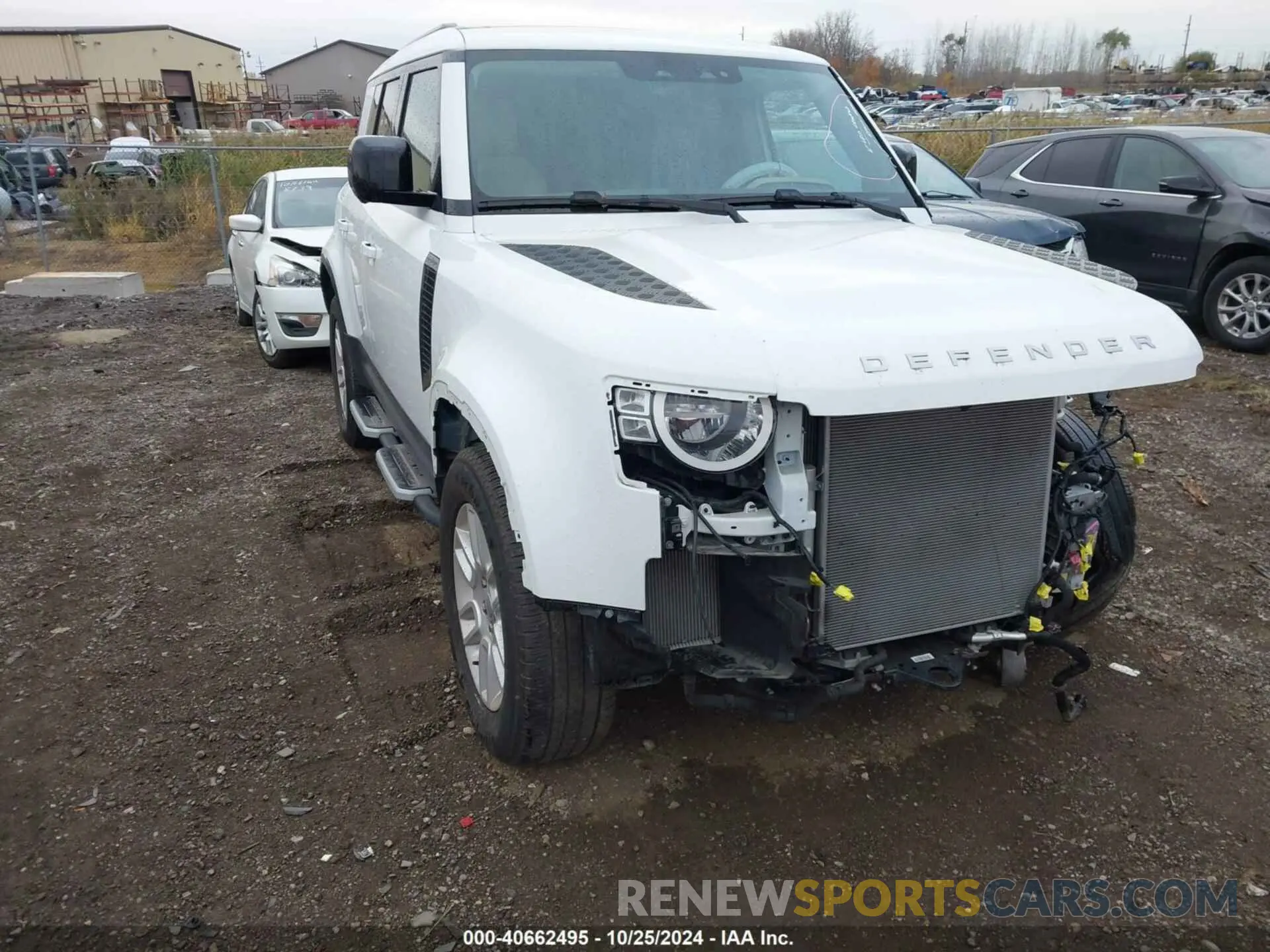 1 Фотография поврежденного автомобиля SALEJ7EX7P2148736 LAND ROVER DEFENDER 2023