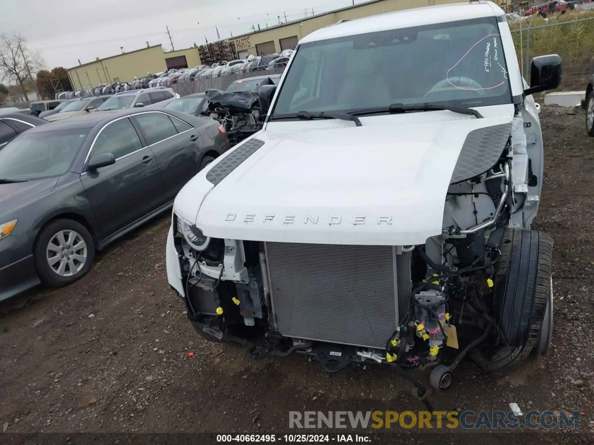 13 Фотография поврежденного автомобиля SALEJ7EX7P2148736 LAND ROVER DEFENDER 2023