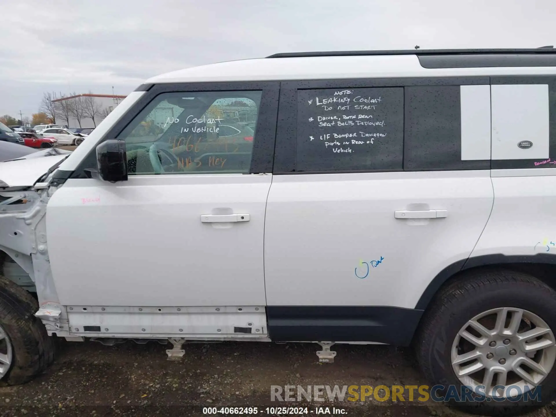 15 Фотография поврежденного автомобиля SALEJ7EX7P2148736 LAND ROVER DEFENDER 2023