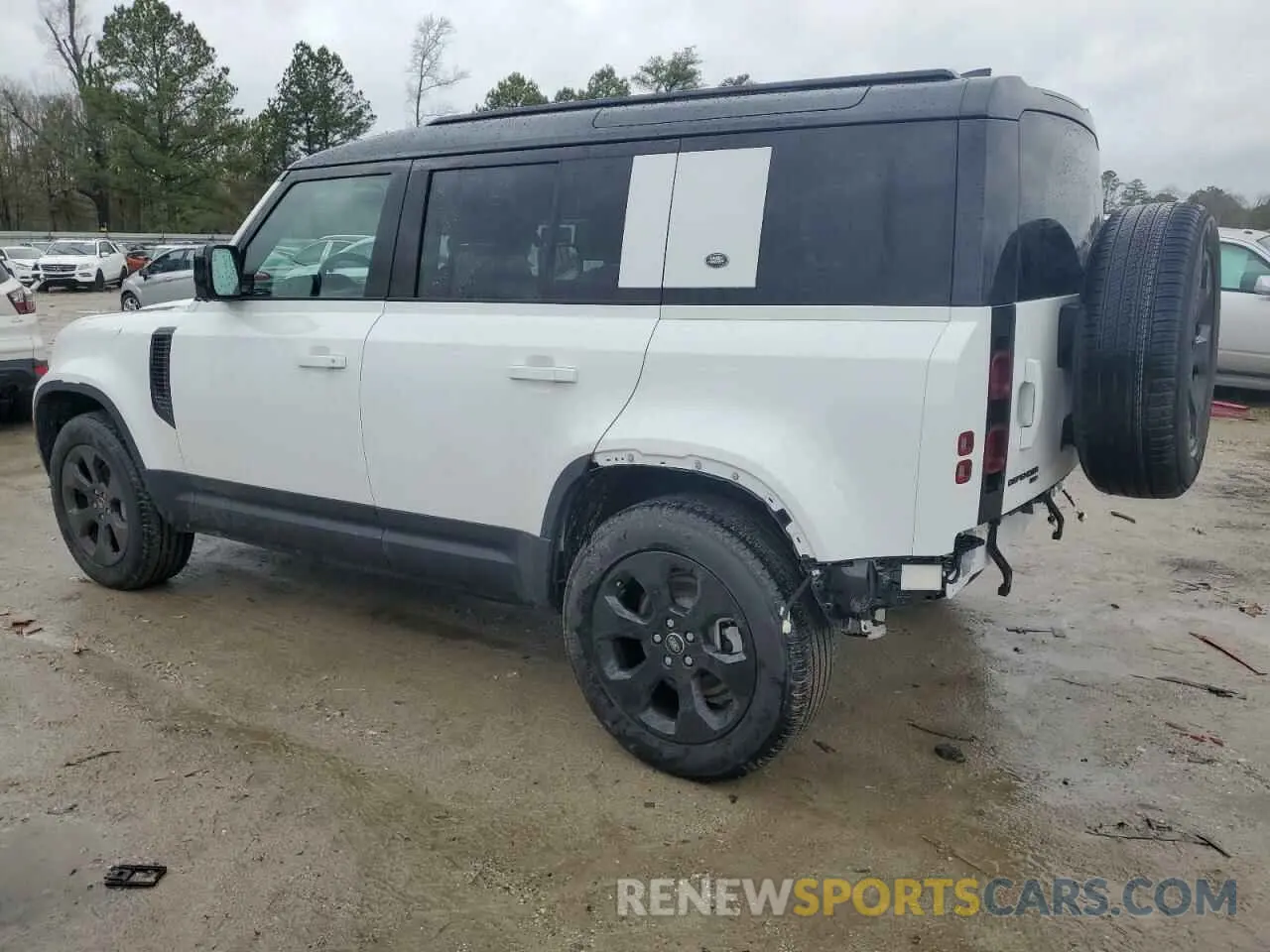 2 Фотография поврежденного автомобиля SALEP7EU0P2220042 LAND ROVER DEFENDER 2023
