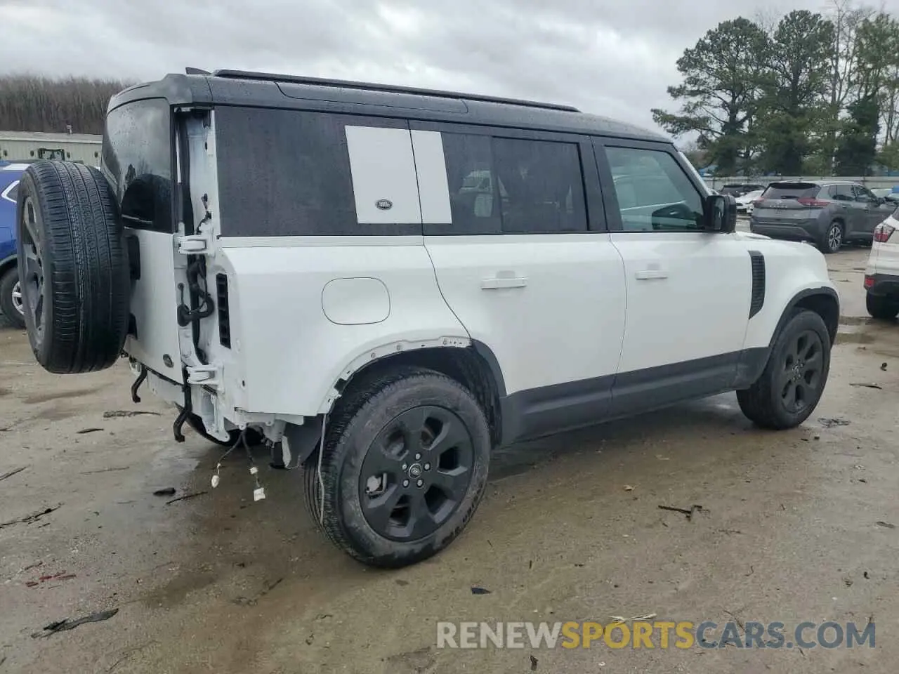 3 Фотография поврежденного автомобиля SALEP7EU0P2220042 LAND ROVER DEFENDER 2023