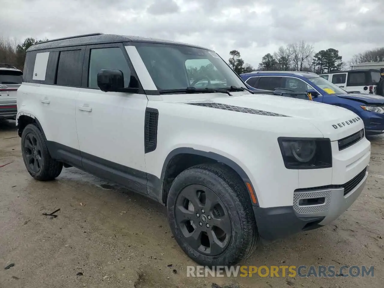 4 Фотография поврежденного автомобиля SALEP7EU0P2220042 LAND ROVER DEFENDER 2023