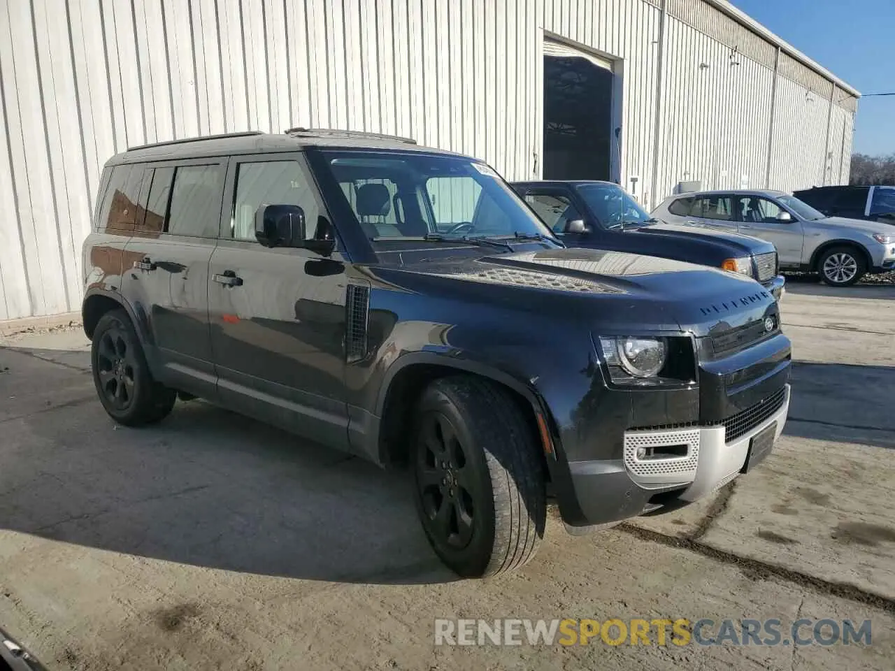 4 Фотография поврежденного автомобиля SALEPEEU7P2115633 LAND ROVER DEFENDER 2023