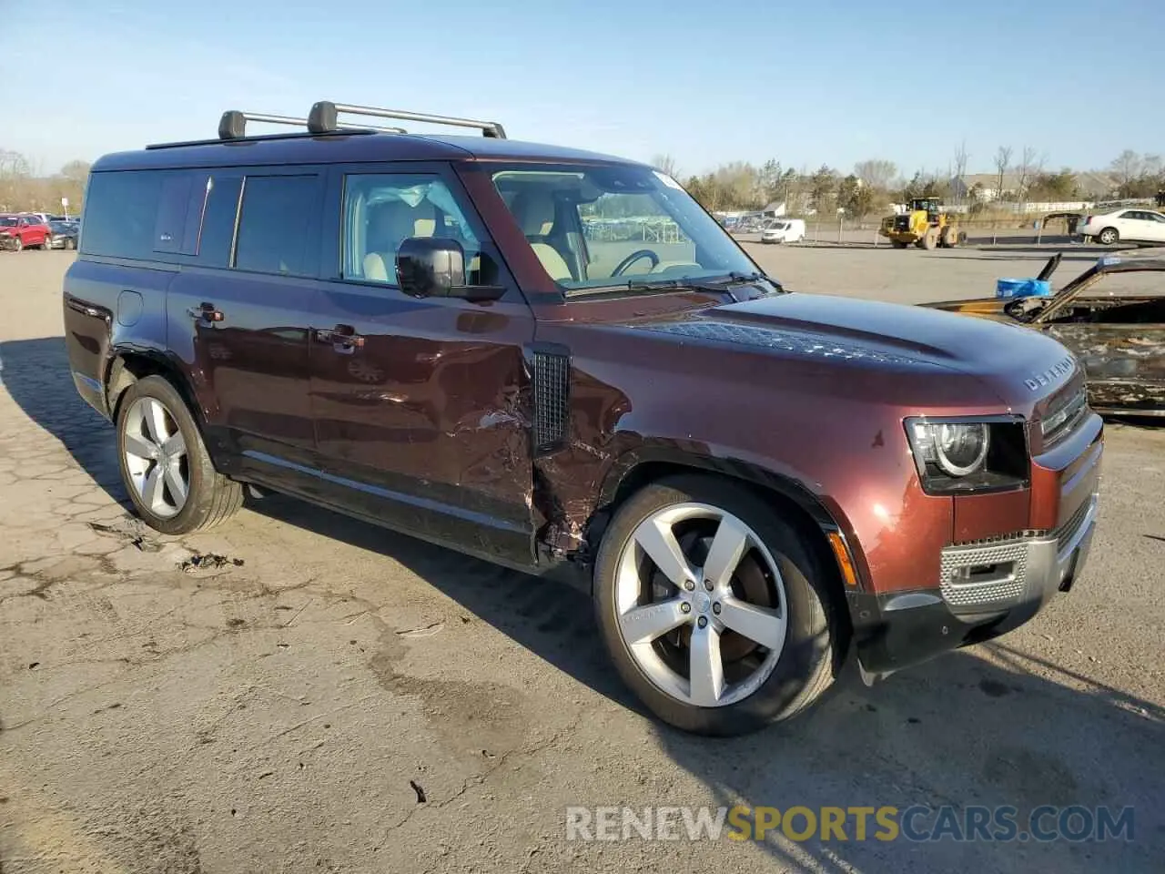 4 Фотография поврежденного автомобиля SALEPFEUXP2169353 LAND ROVER DEFENDER 2023