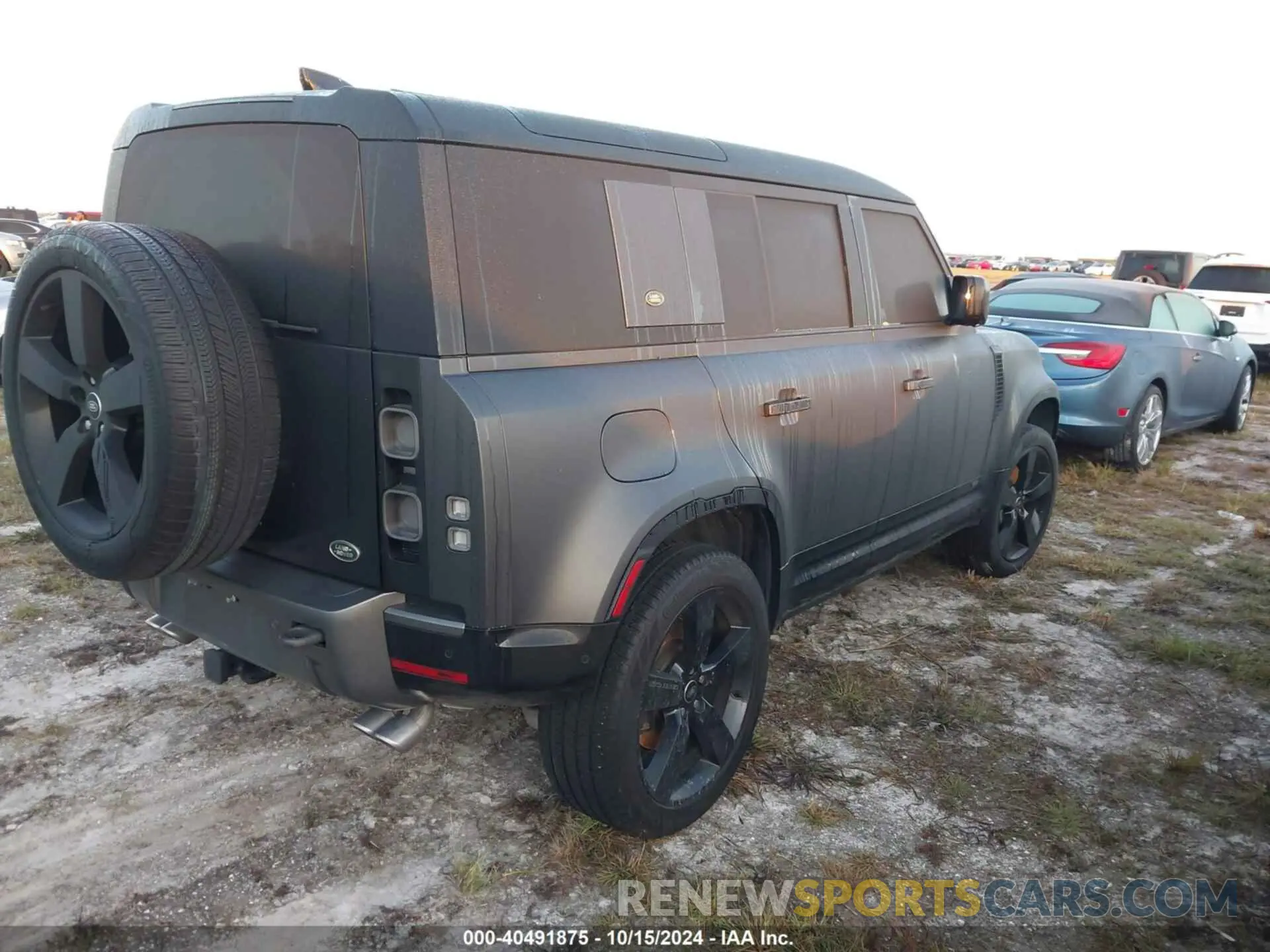 4 Фотография поврежденного автомобиля SALEWEEE2P2110304 LAND ROVER DEFENDER 2023