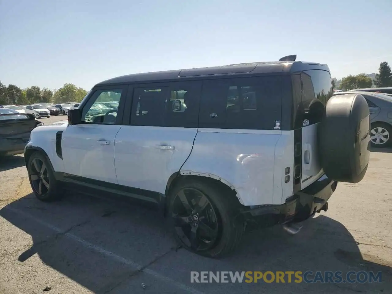 2 Photograph of a damaged car SALEWEEE6P2109107 LAND ROVER DEFENDER 2023