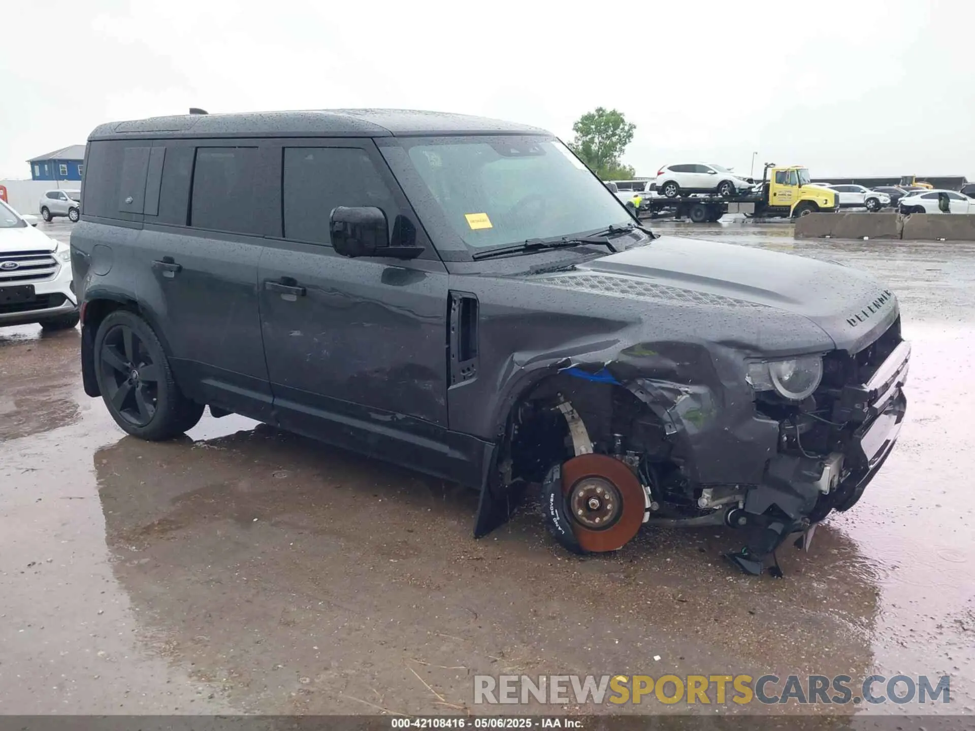 1 Фотография поврежденного автомобиля SALEWEEE8P2124272 LAND ROVER DEFENDER 2023