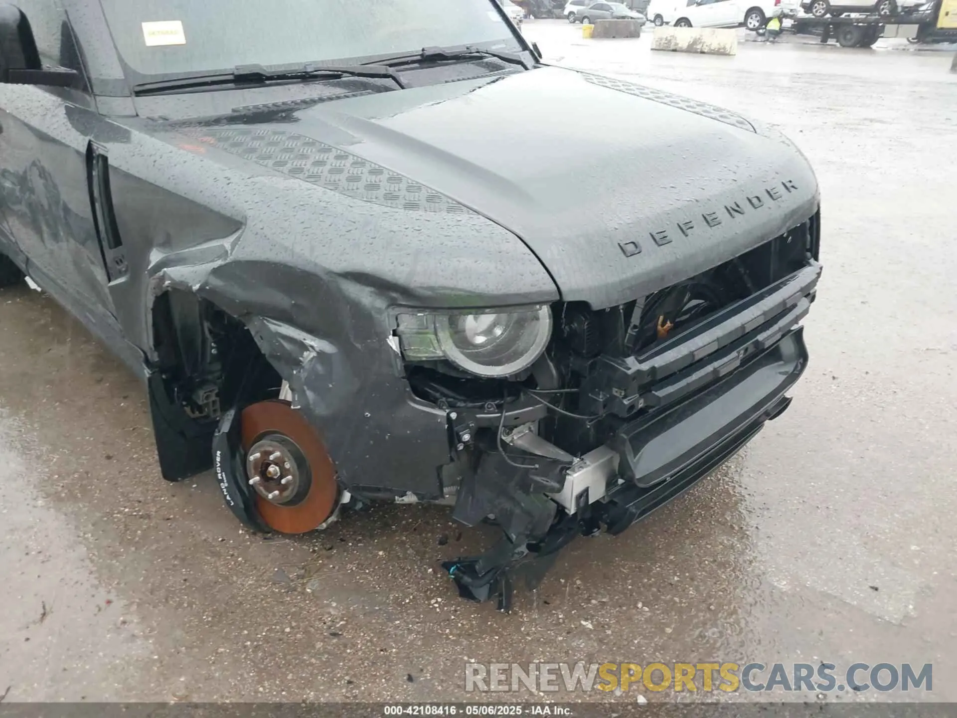6 Фотография поврежденного автомобиля SALEWEEE8P2124272 LAND ROVER DEFENDER 2023