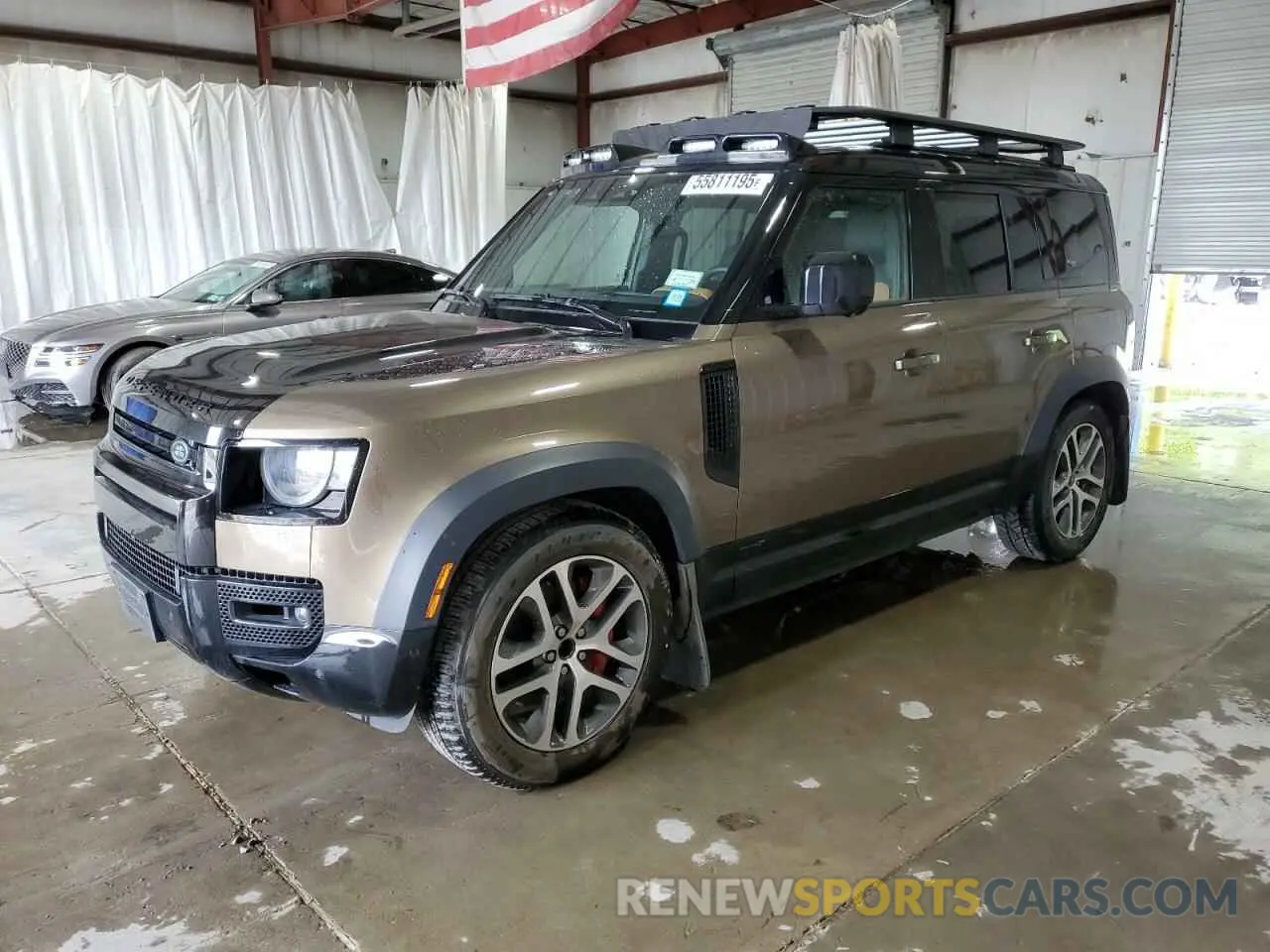 1 Фотография поврежденного автомобиля SALEX7EU8P2140939 LAND ROVER DEFENDER 2023