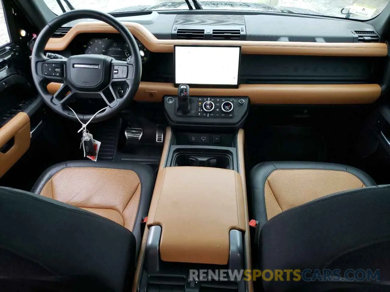 8 Фотография поврежденного автомобиля SALEXEEU8P2111784 LAND ROVER DEFENDER 2023