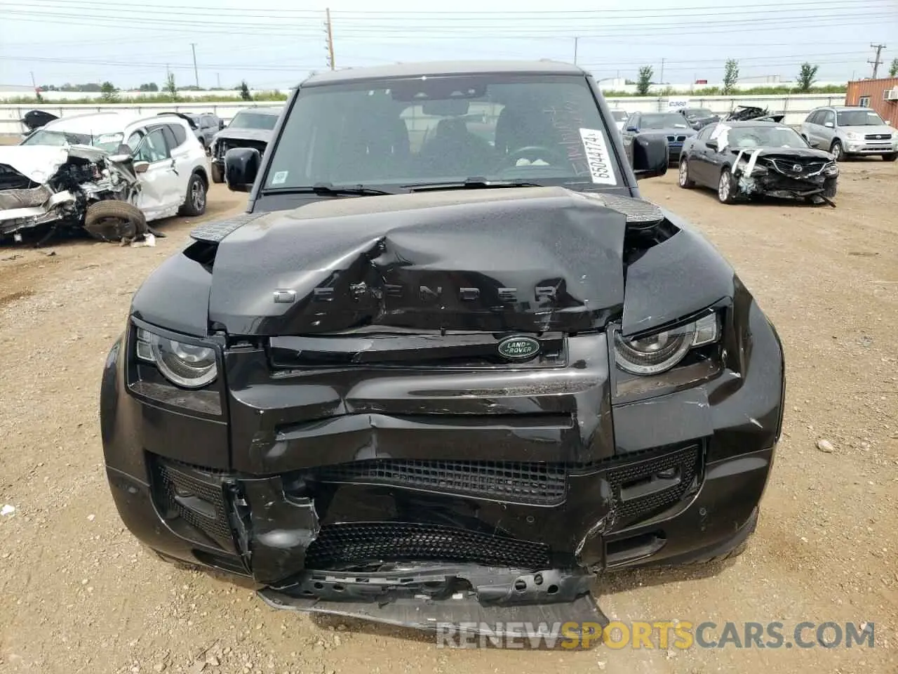 5 Photograph of a damaged car SALEXEEU8P2165523 LAND ROVER DEFENDER 2023