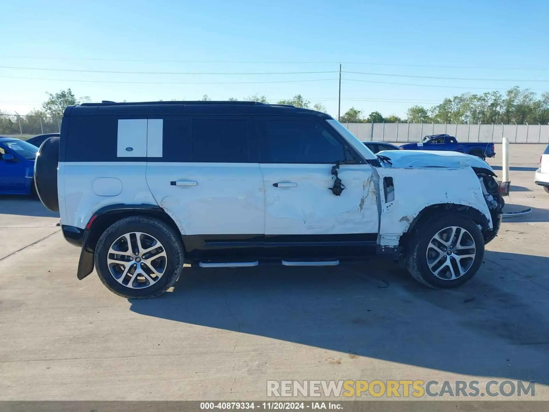 12 Фотография поврежденного автомобиля SALE27EU5R2262224 LAND ROVER DEFENDER 2024