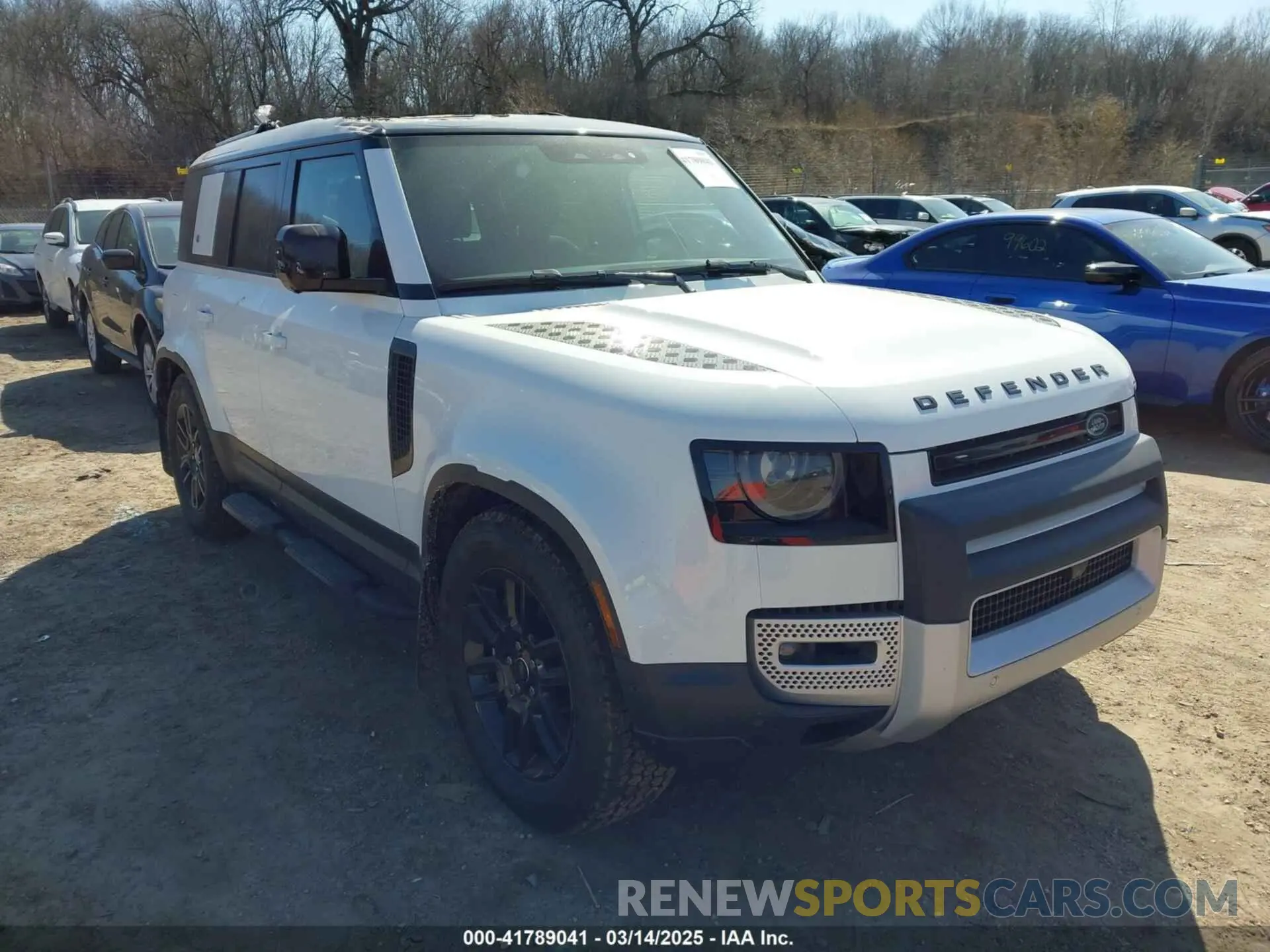 1 Photograph of a damaged car SALEJ7EU6R2339332 LAND ROVER DEFENDER 2024