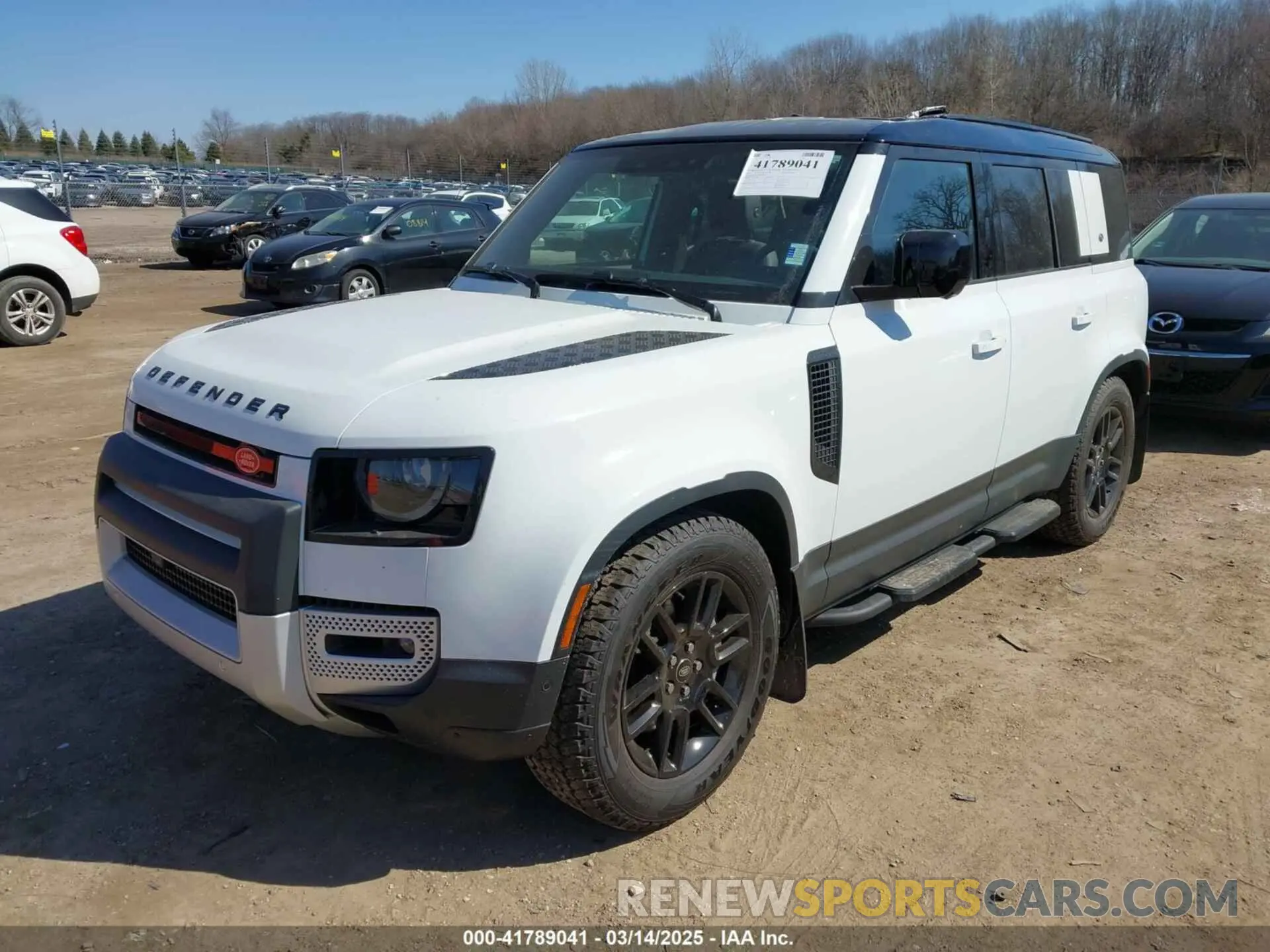 2 Photograph of a damaged car SALEJ7EU6R2339332 LAND ROVER DEFENDER 2024