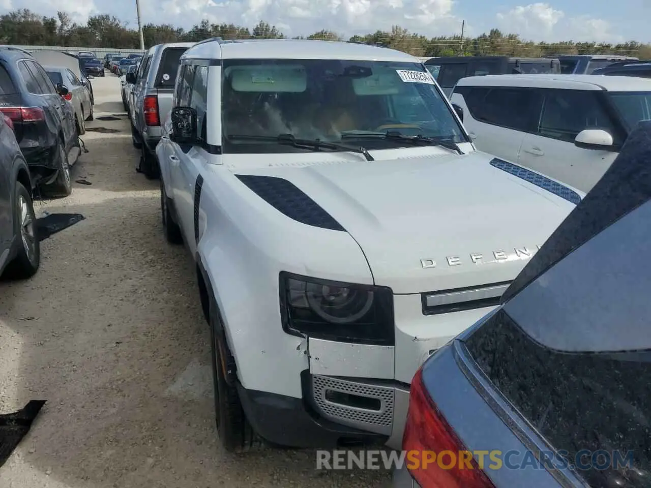 5 Photograph of a damaged car SALEJ7EX0R2341653 LAND ROVER DEFENDER 2024