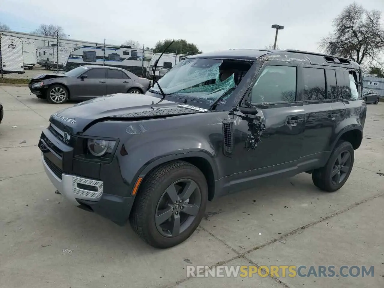 1 Photograph of a damaged car SALEJ7EXXR2314637 LAND ROVER DEFENDER 2024