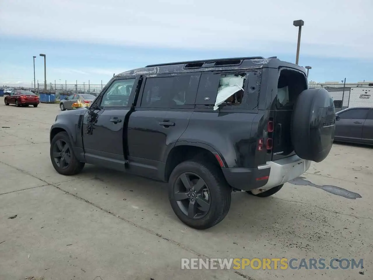 2 Photograph of a damaged car SALEJ7EXXR2314637 LAND ROVER DEFENDER 2024