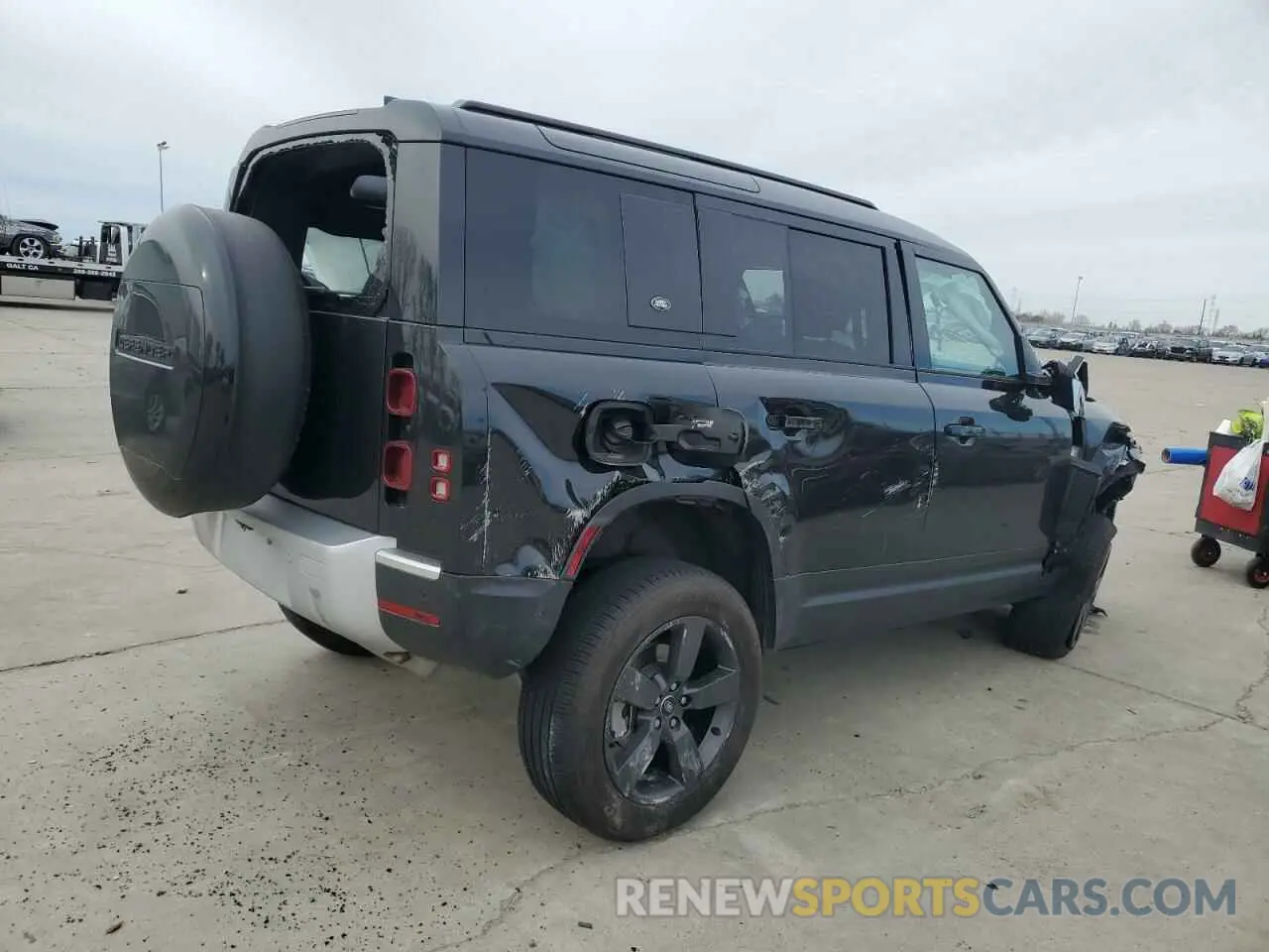 3 Photograph of a damaged car SALEJ7EXXR2314637 LAND ROVER DEFENDER 2024