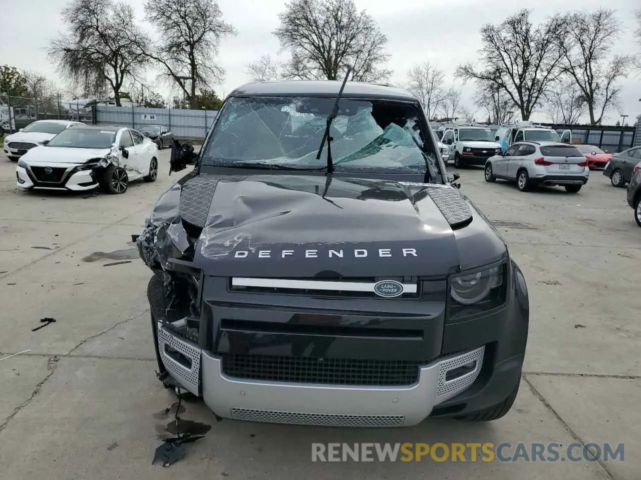 5 Photograph of a damaged car SALEJ7EXXR2314637 LAND ROVER DEFENDER 2024
