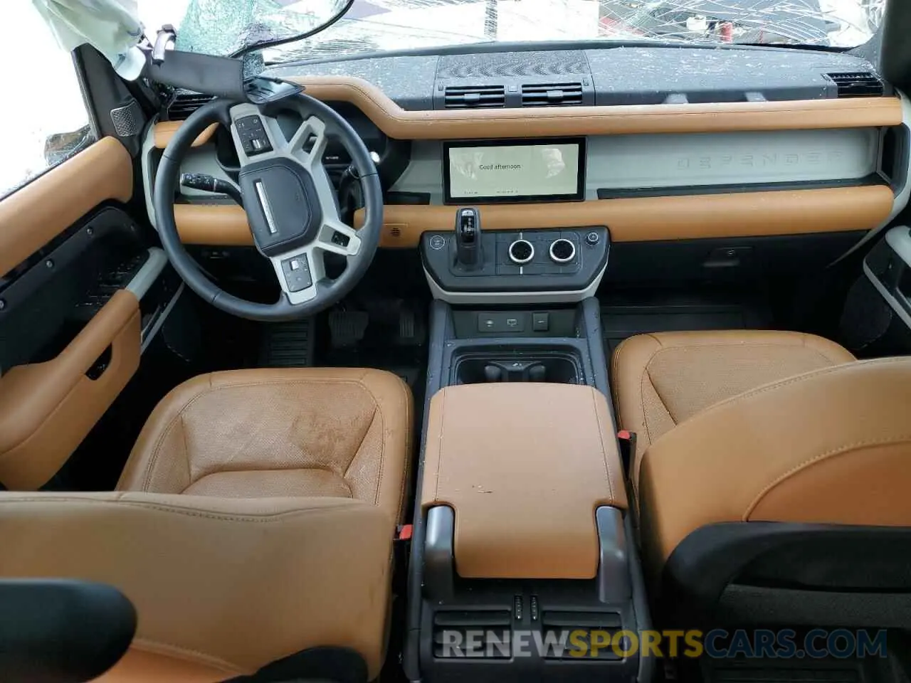 8 Photograph of a damaged car SALEJ7EXXR2314637 LAND ROVER DEFENDER 2024