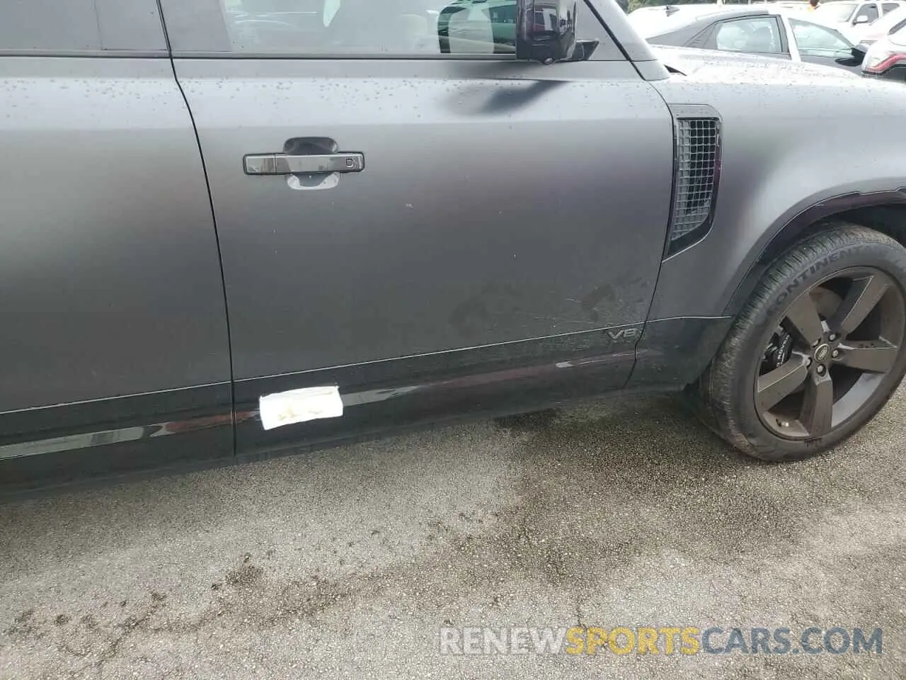 12 Фотография поврежденного автомобиля SALEWEEE4R2330773 LAND ROVER DEFENDER 2024
