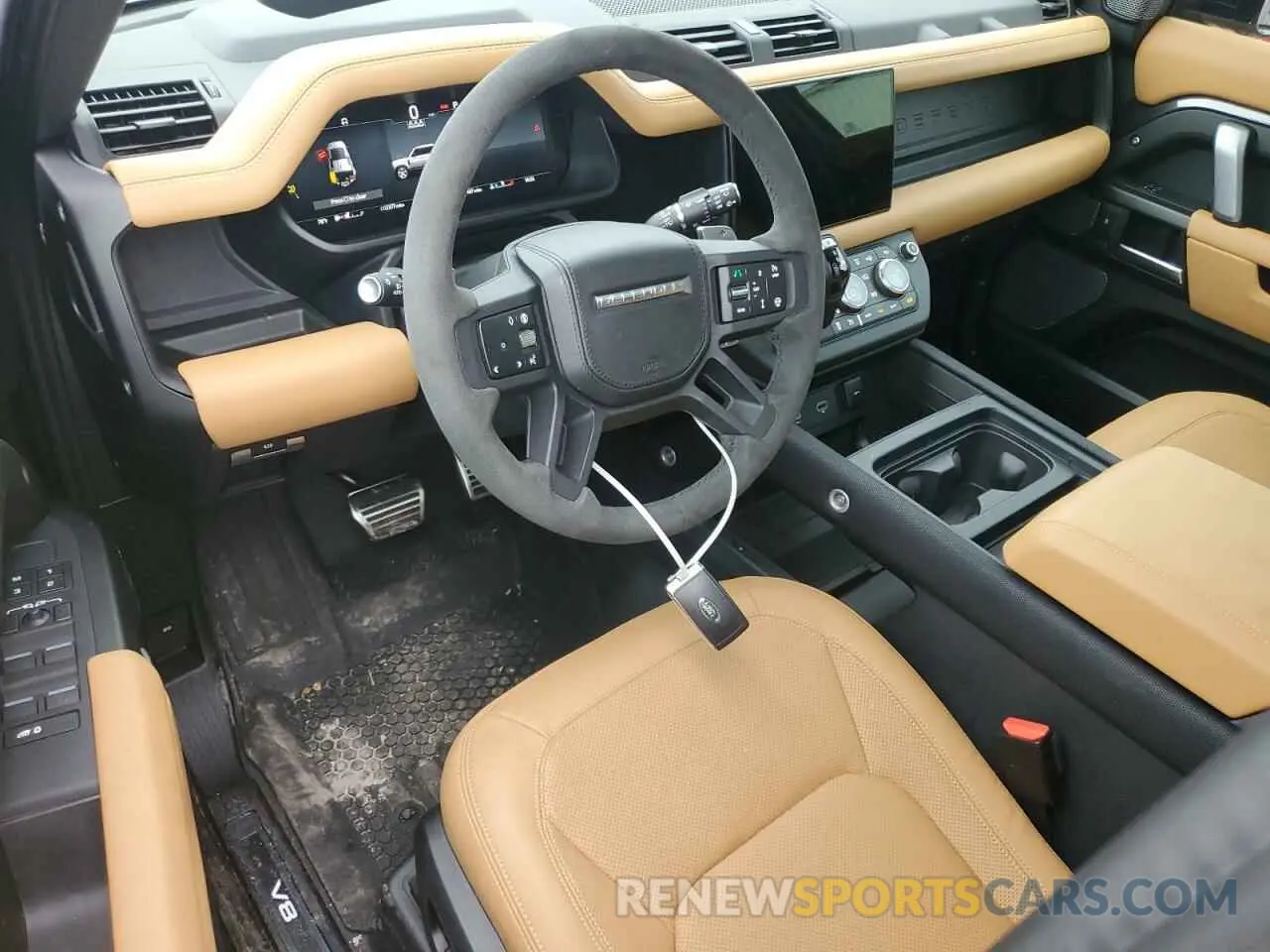 8 Фотография поврежденного автомобиля SALEWEEE4R2330773 LAND ROVER DEFENDER 2024