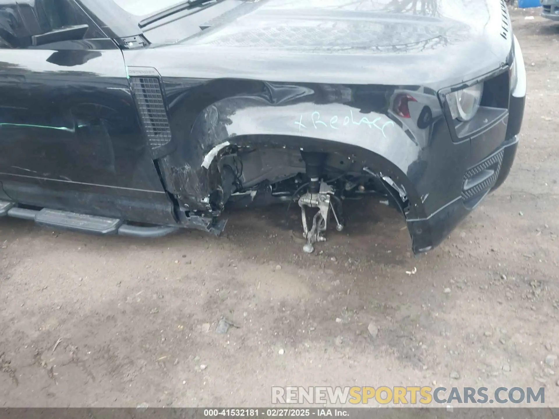 6 Фотография поврежденного автомобиля SALE2FEU3S2385830 LAND ROVER DEFENDER 2025