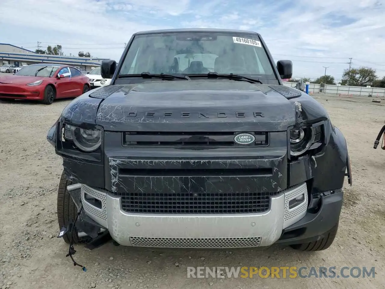 5 Фотография поврежденного автомобиля SALEJ7EX0S2357759 LAND ROVER DEFENDER 2025