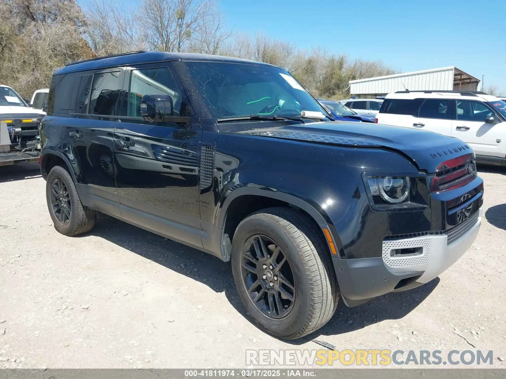1 Photograph of a damaged car SALEJ7EX0S2386159 LAND ROVER DEFENDER 2025