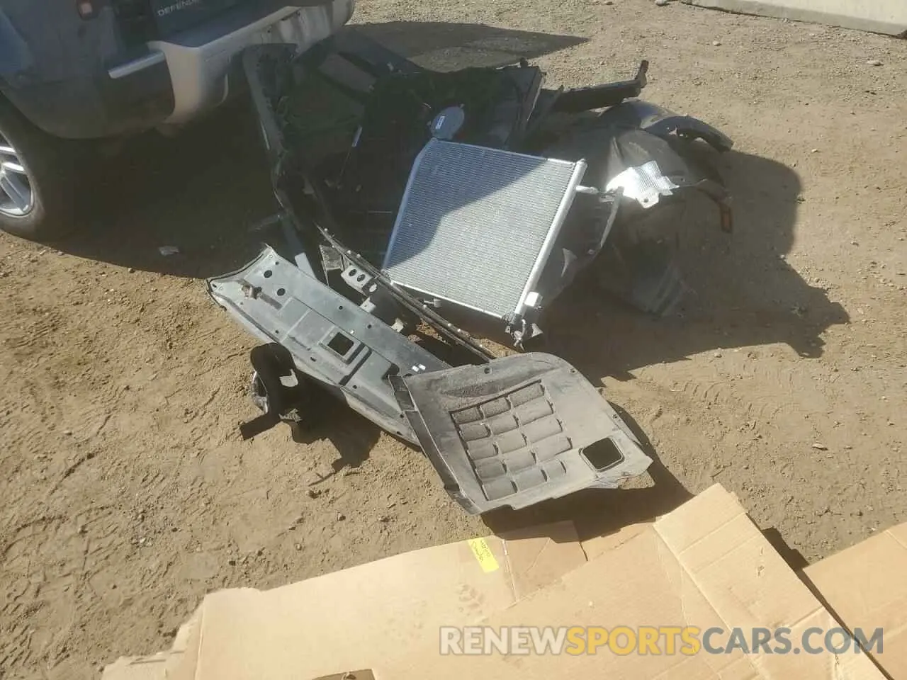 13 Photograph of a damaged car SALEJ7EXXS2358756 LAND ROVER DEFENDER 2025
