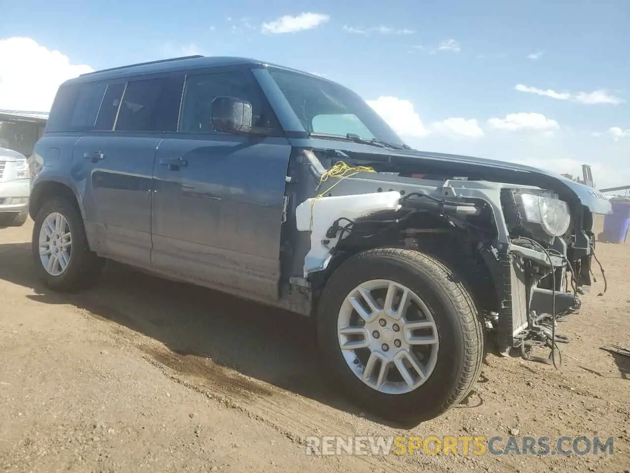 4 Photograph of a damaged car SALEJ7EXXS2358756 LAND ROVER DEFENDER 2025