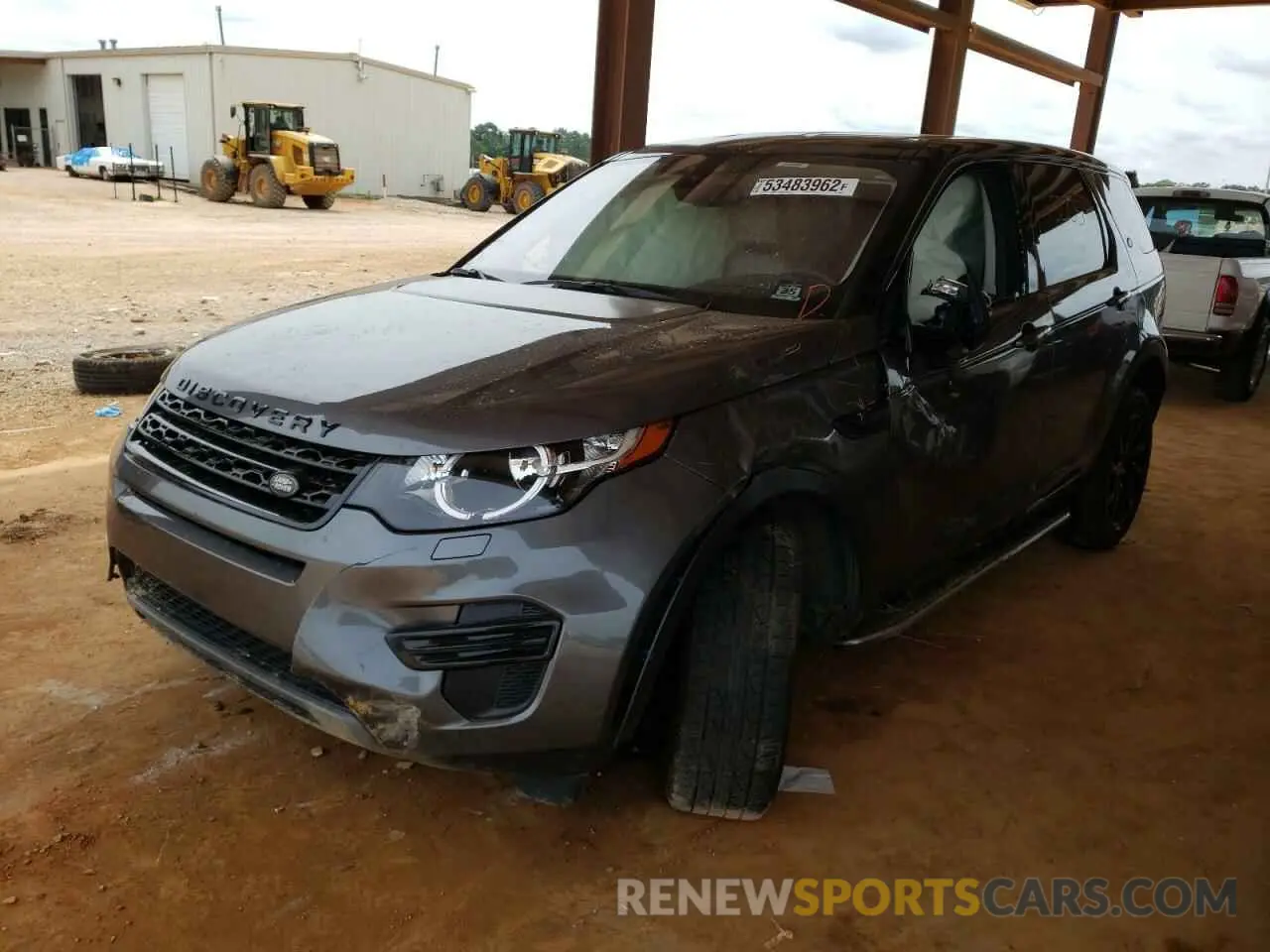 2 Photograph of a damaged car SALCP2FX1KH826006 LAND ROVER DISCOVERY 2019