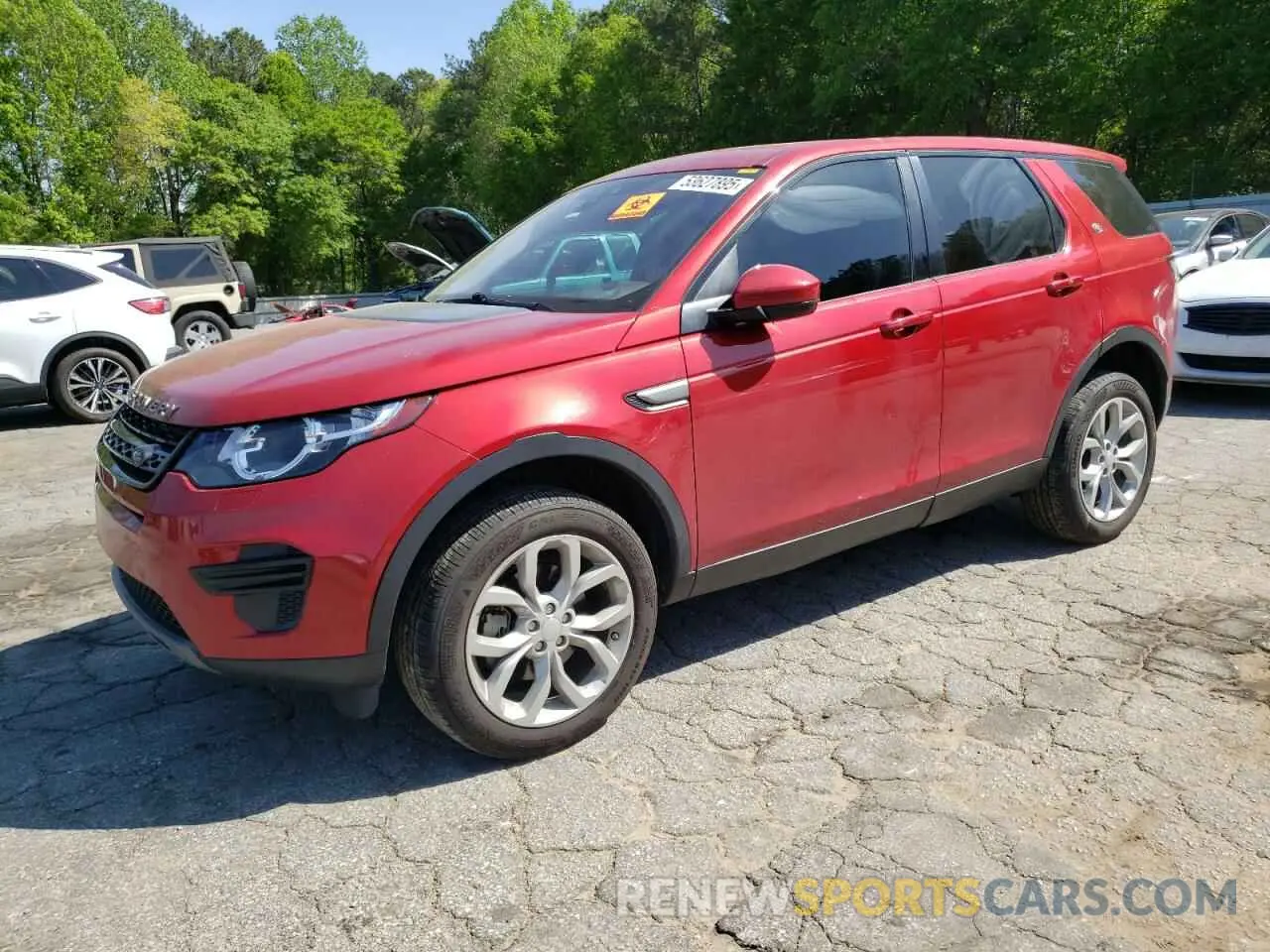 1 Photograph of a damaged car SALCP2FX9KH800897 LAND ROVER DISCOVERY 2019