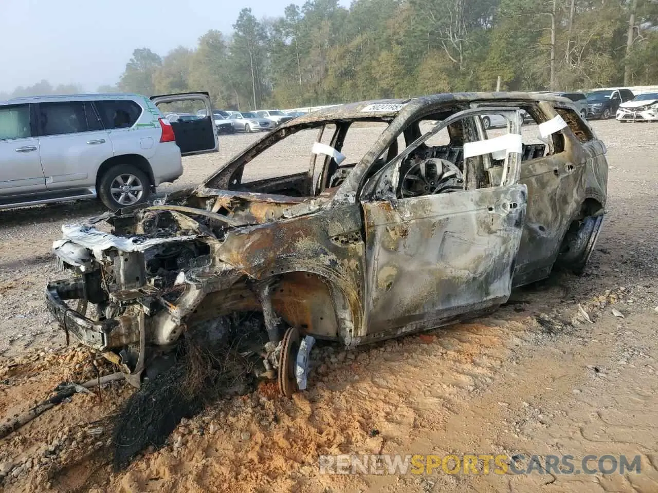 1 Photograph of a damaged car SALCR2FX1KH807711 LAND ROVER DISCOVERY 2019