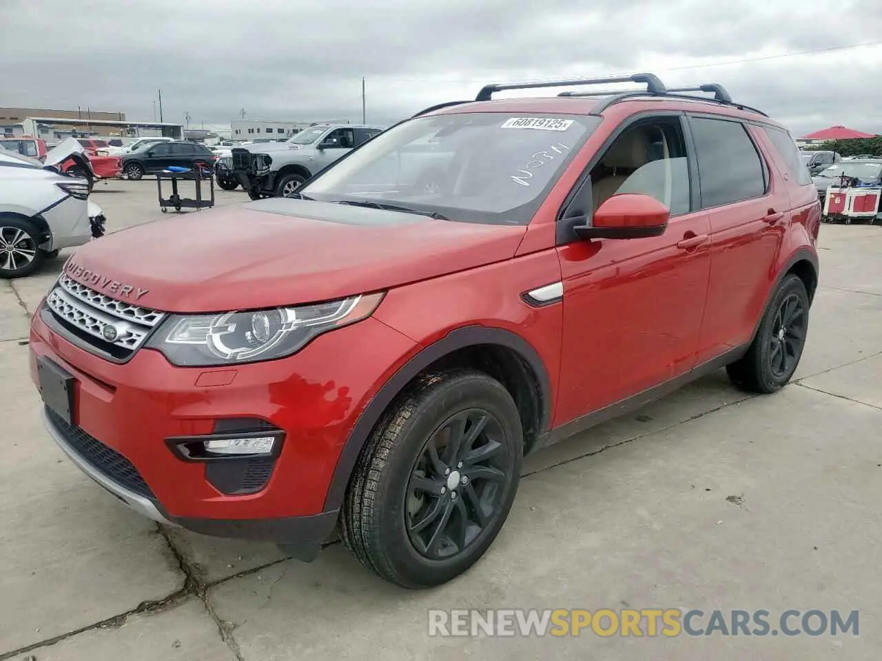 1 Photograph of a damaged car SALCR2FX7KH794088 LAND ROVER DISCOVERY 2019