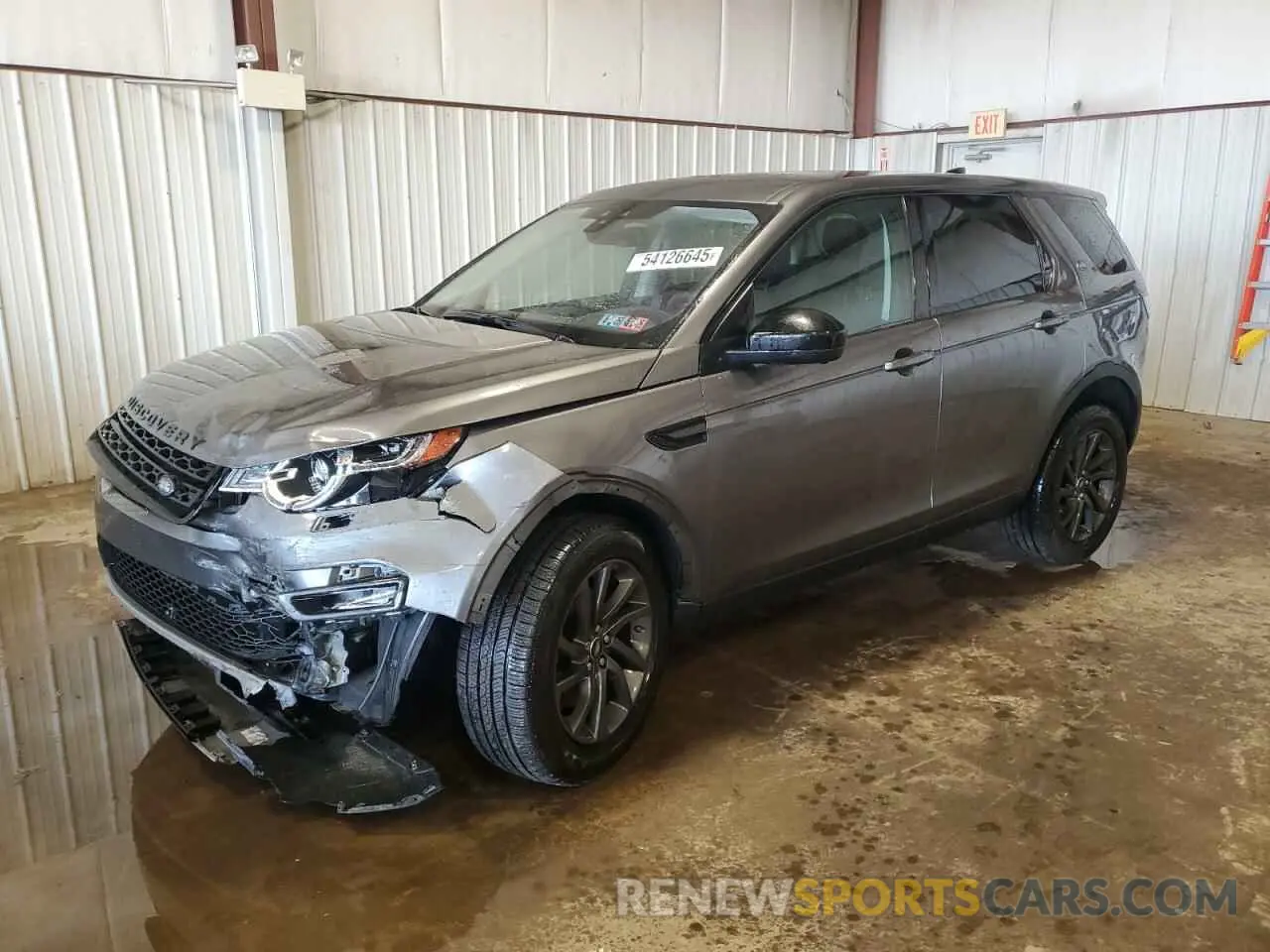 1 Photograph of a damaged car SALCR2FX8KH814381 LAND ROVER DISCOVERY 2019