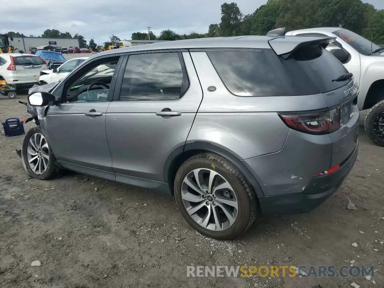 2 Фотография поврежденного автомобиля SALCJ2FX4LH862887 LAND ROVER DISCOVERY 2020