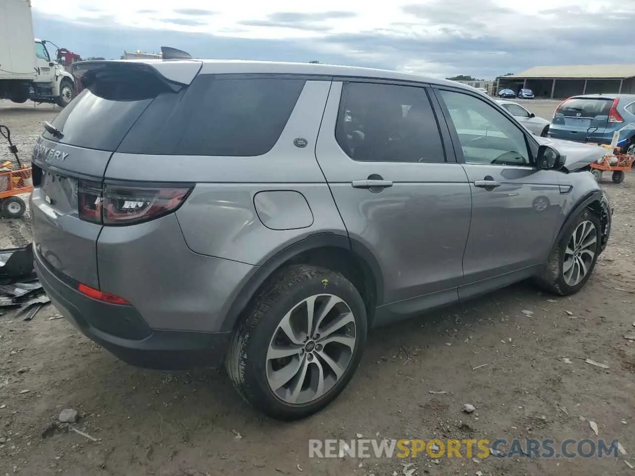 3 Фотография поврежденного автомобиля SALCJ2FX4LH862887 LAND ROVER DISCOVERY 2020